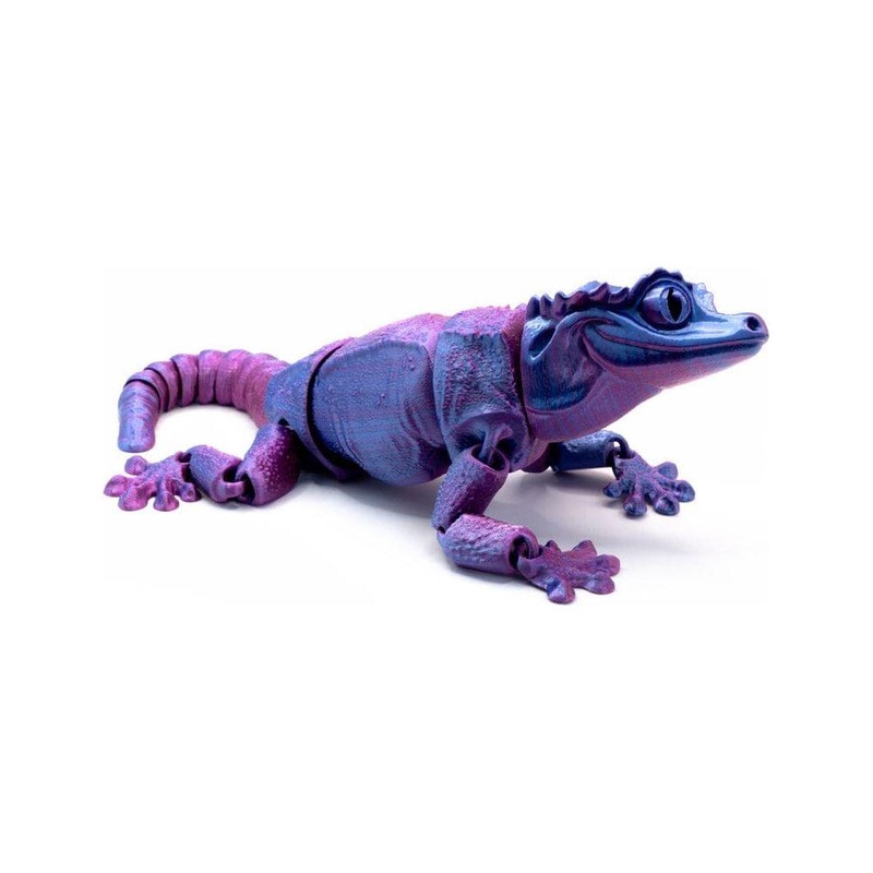3D Printed Multi-Color Crested Gecko – Large 3D Printed Multi-Color Crested Gecko – Large