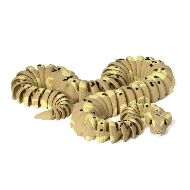 3D Printed Realistic Banana Ball Python – large 3D Printed Realistic Banana Ball Python – Large