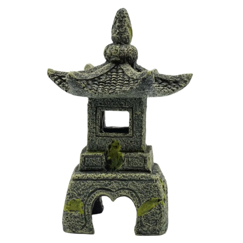 AquaSpectra Sunken Pagoda 1 Tier 11x11x16cm