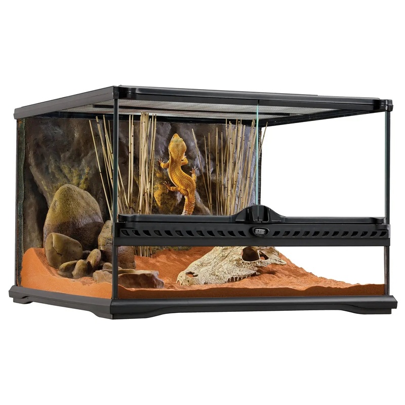 Exo Terra Glass Terrarium Small Low – 45x45x30cm