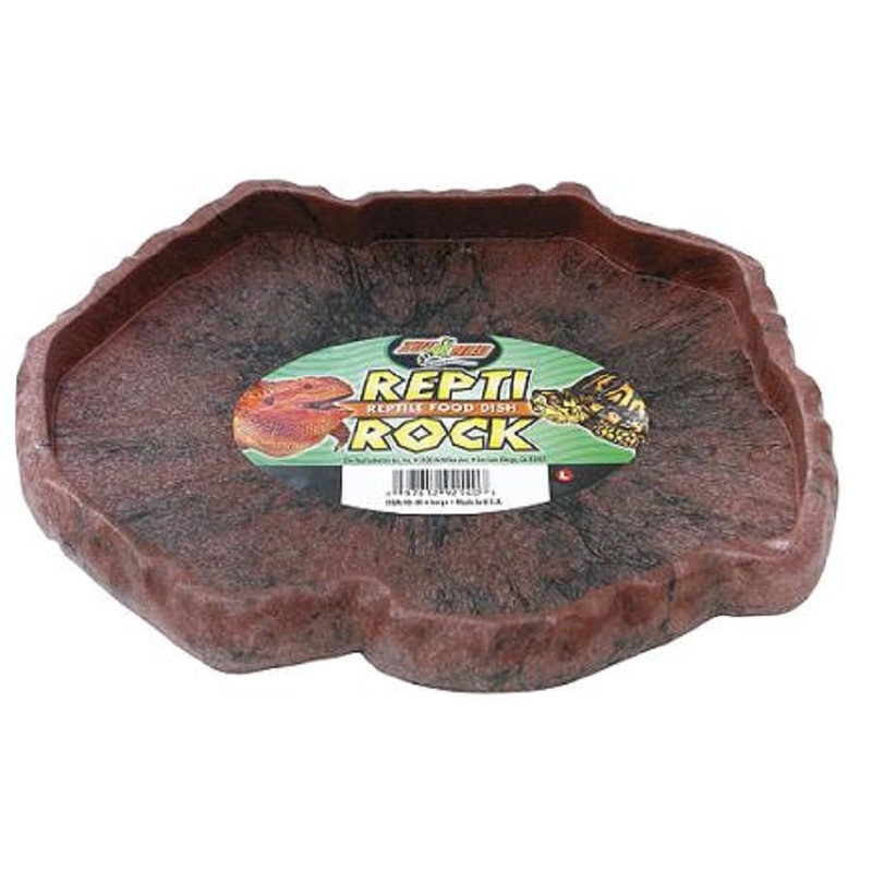 ZM Repti Rock Feed Dish Large FD-40