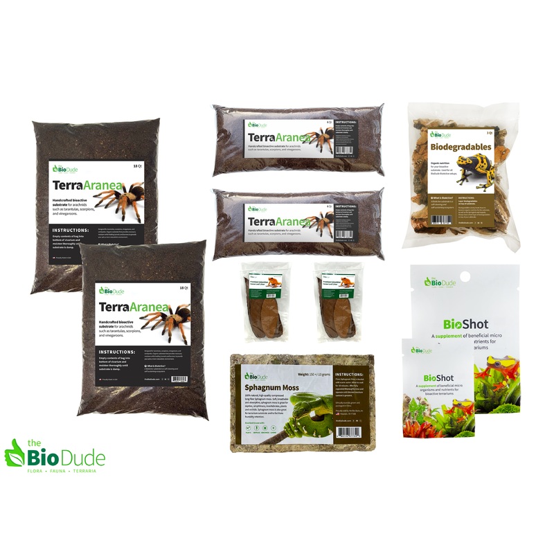 Terra Aranea Bioactive Kit 55 gallon