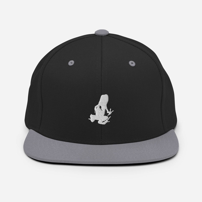 Dart Frog Transport Snapback Hat Maroon