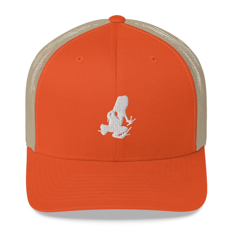 Dart Frog Transport Trucker Cap Black