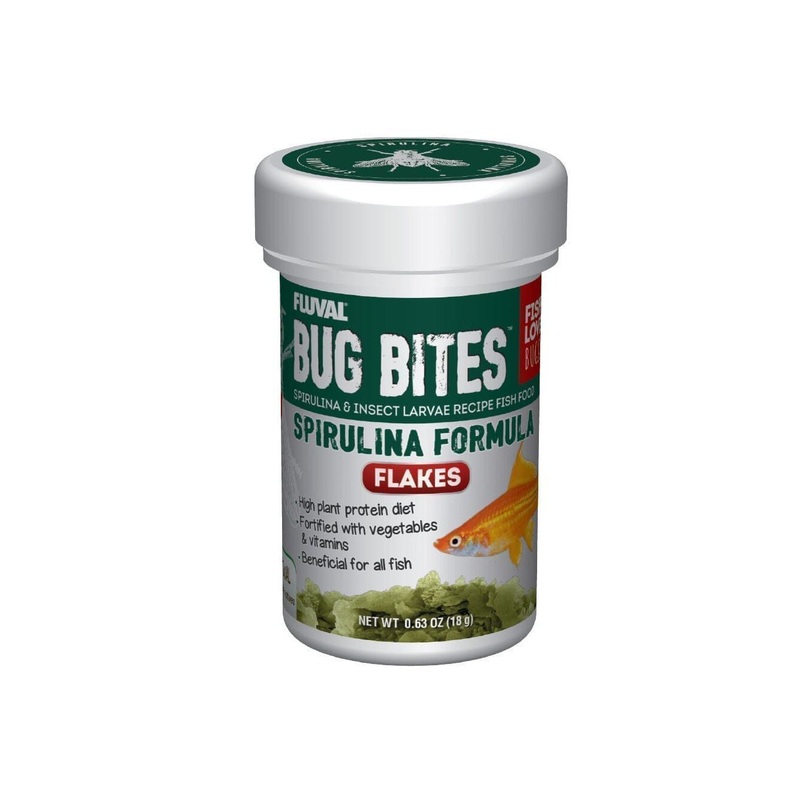 Fluval Bug Bites Spirulina Flakes 0.64oz