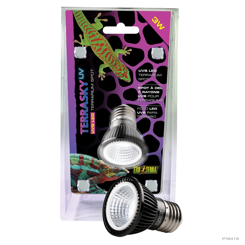 Exo Terra TerraSkyUV – UVB LED Terrarium Spot – 3W