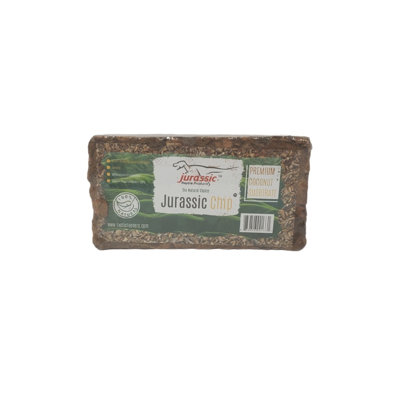 Jurassic Coco Husk Chip – Compressed Brick 500g