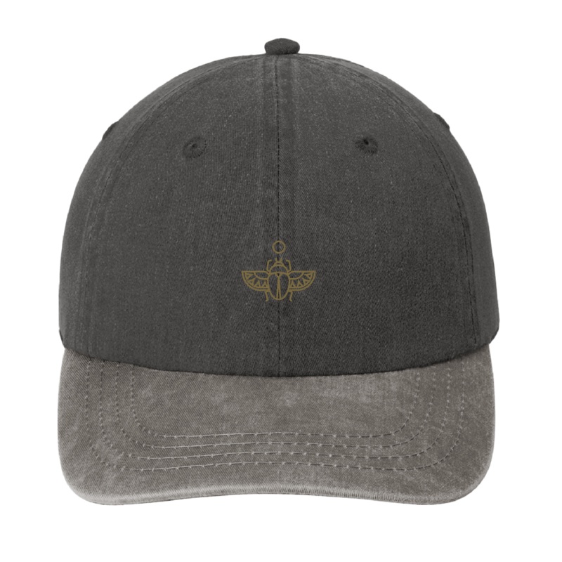 Two-Tone Scarab Dad Hat
