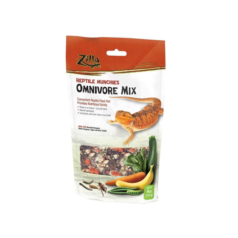 Zilla Reptile Munchies Omnivore, 4oz