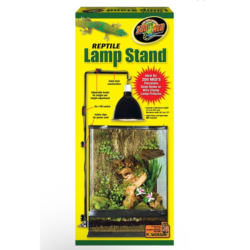 Zoo Med Laboratories Reptile Lamp Stand 15×38
