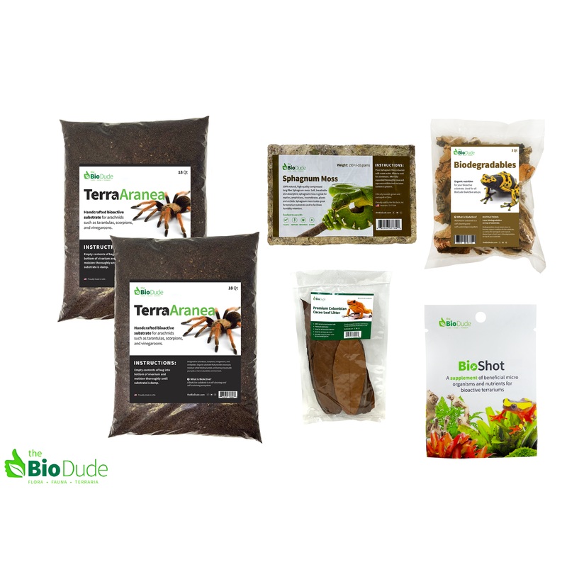 Terra Aranea Bioactive Kit 24″ x 18″ x 18″/24″/36