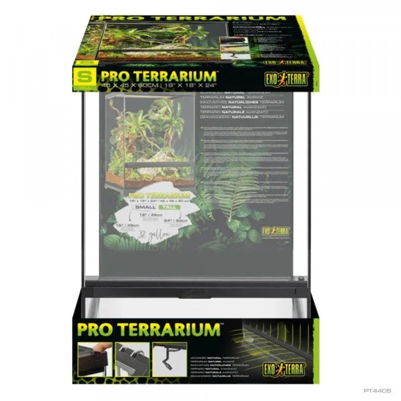 Exo Terra Pro Terrarium Small Tall – 45x45x60cm