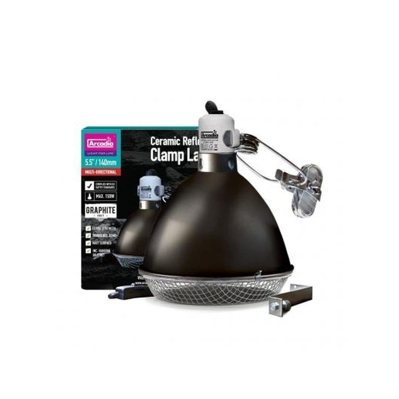 Arcadia Ceramic Reflector – 5.5″ Graphite