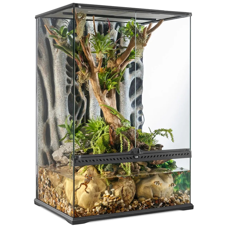 Exo Terra Glass Terrarium Medium X-Tall –  60x45x90cm