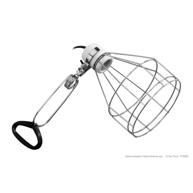 Exo Terra Wire Clamp Lamp Fixture Small – Max 150w