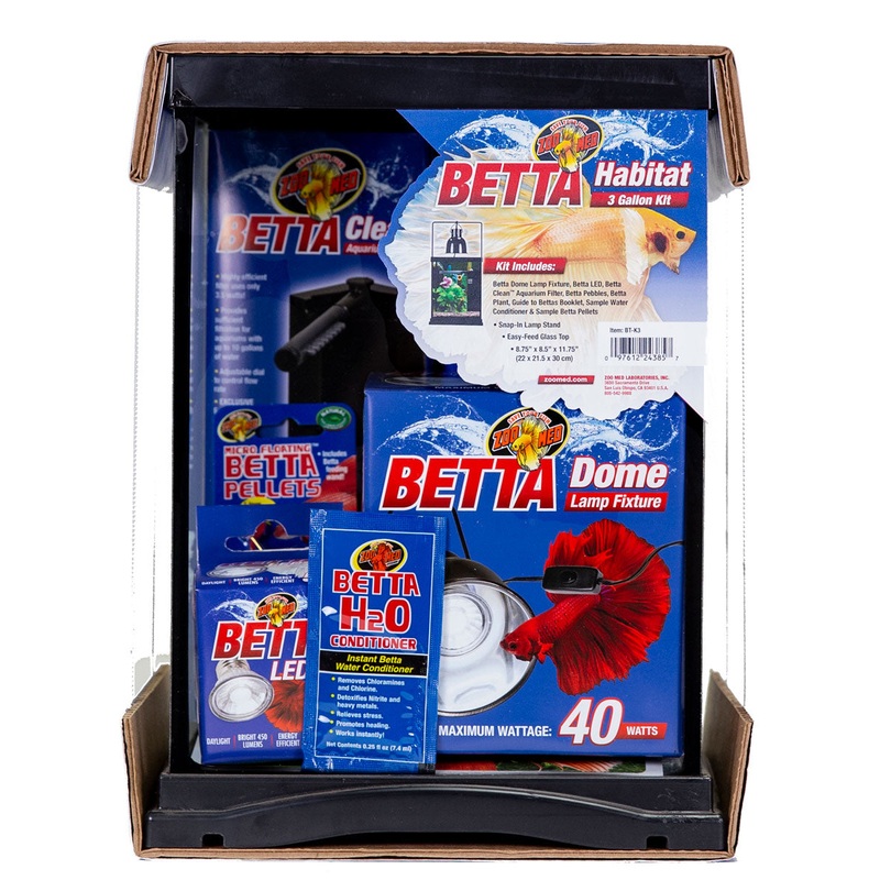 ZM Betta Habitat Kit – 3 gal