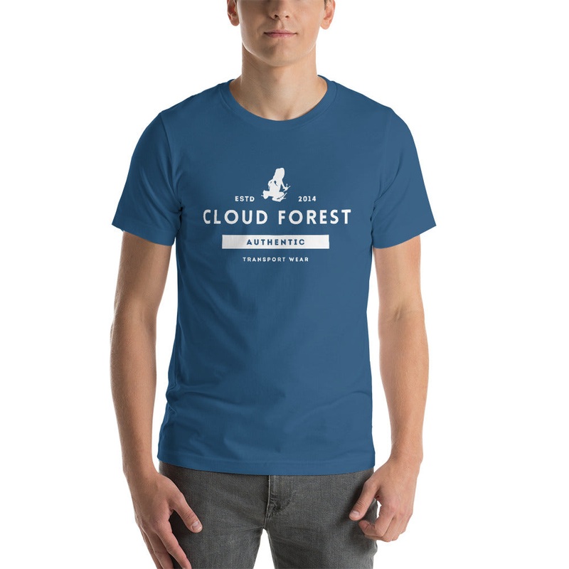 Cloud Forest Authentic Transport Wear Short-Sleeve Unisex T-Shirt Heather Forest S
