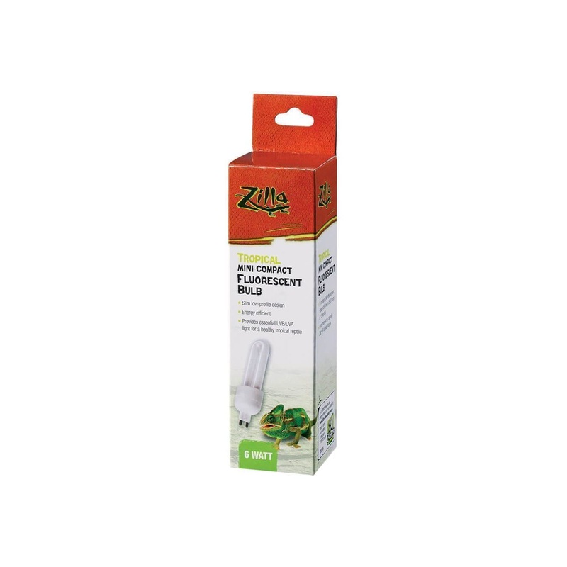 Zilla Mini Compact Fluorescent Bulb, Tropical