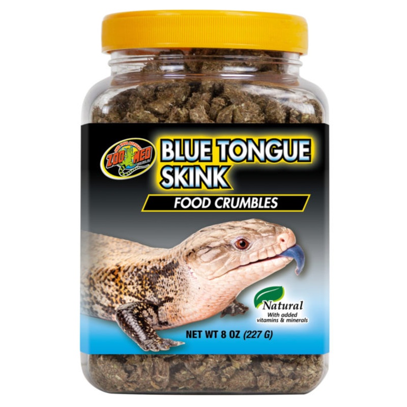 Zoo Med Blue Tongue Skink Crumbles 8 oz