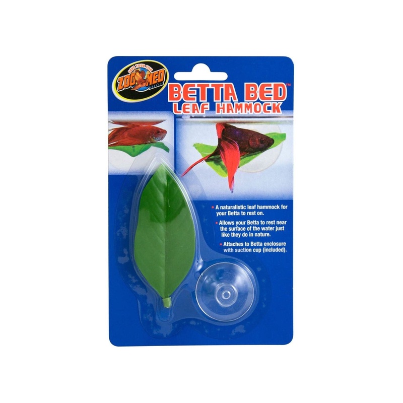 Zoo Med Betta Bed Leaf Hammock Green, 1ea/Standard