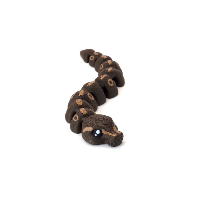 3D Printed Chibi Ball Python – Mini 3D Printed Chibi Ball Python – Mini