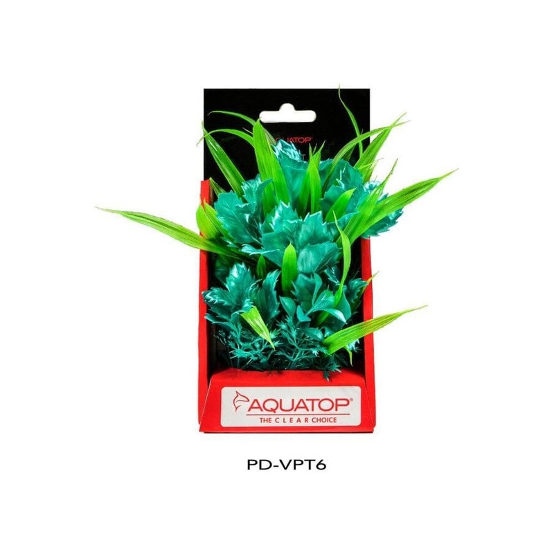 Aquatop Vibrant Passion Plant Turquoise, 1ea/6 in