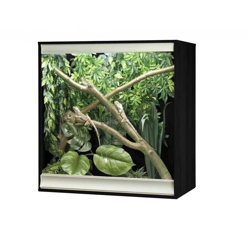 Vivexotic Viva+  Arboreal Reptile Vivarium Medium Black