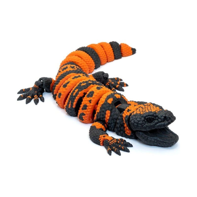 3D Printed Realistic Gila Monster – Large 3D Printed Realistic Gila Monster – Large