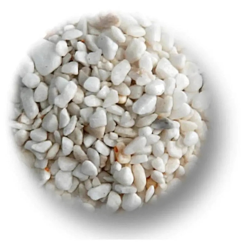 Aquarium Gravel White 6mm 2kg