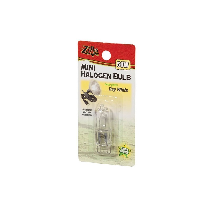 Zilla Day White Mini Halogen Bulb, 50w