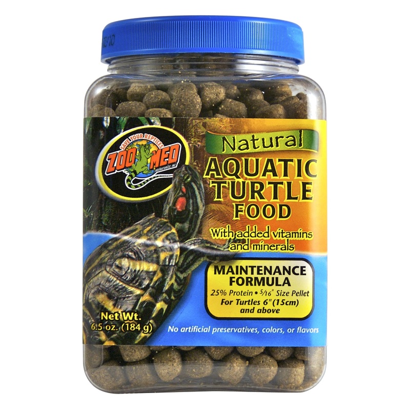 Zoo Med Natural Aquatic Turtle Food  Maintenance Formula 6.5 oz