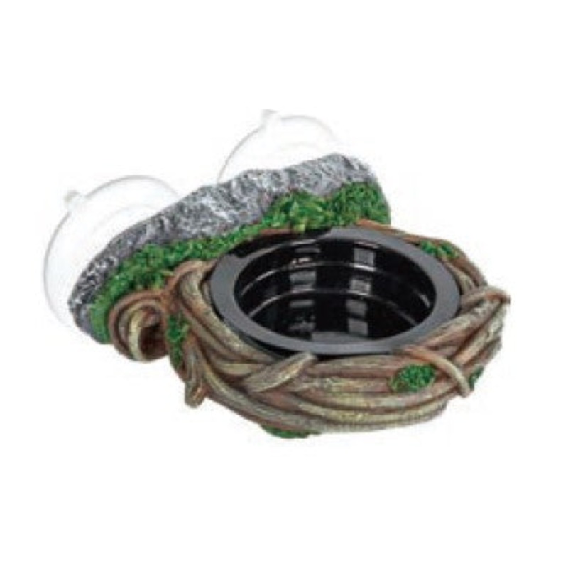 ReptiZoo Feeder Vine Ledge Single Cup