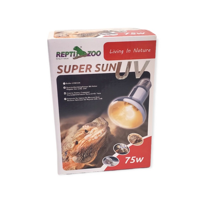 ReptiZoo SuperSun UVB/UVA 75 Watts
