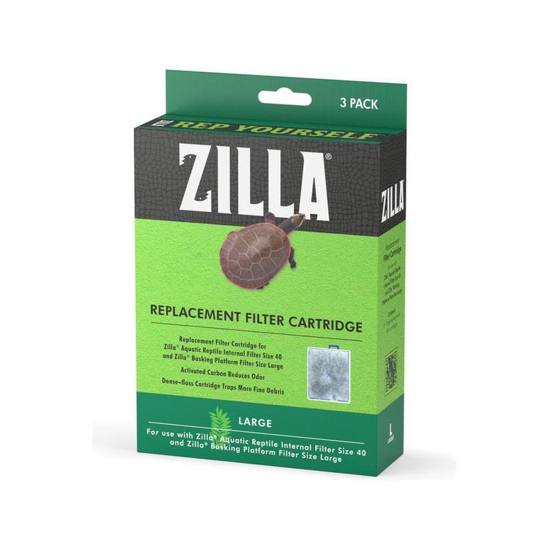 Zilla Replacement Filter Cartridges 1ea/Large, 3 pk