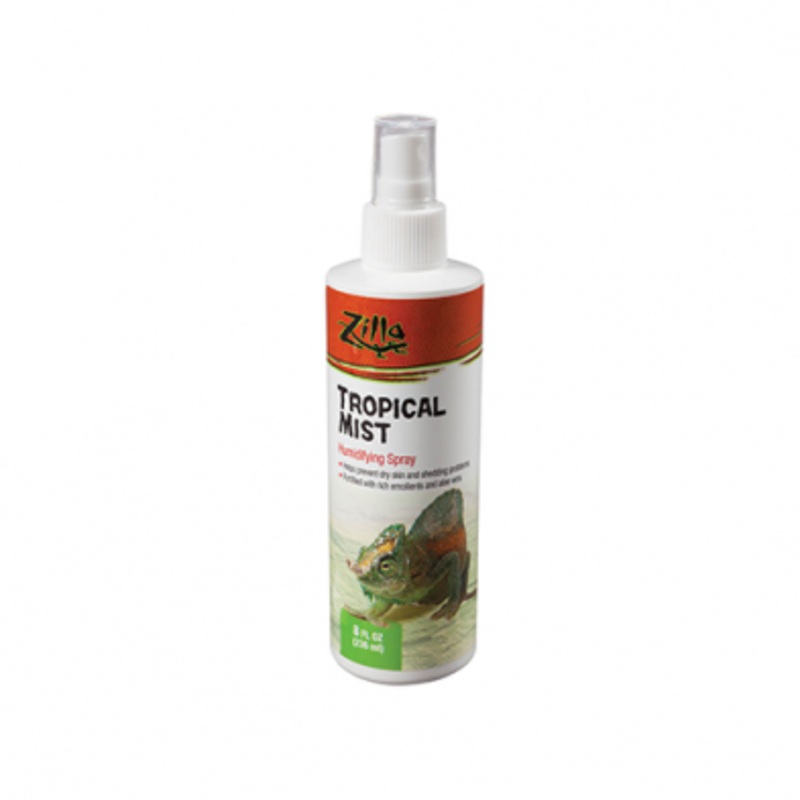 Zilla Tropical Mist – Humidifying Spray 8 oz