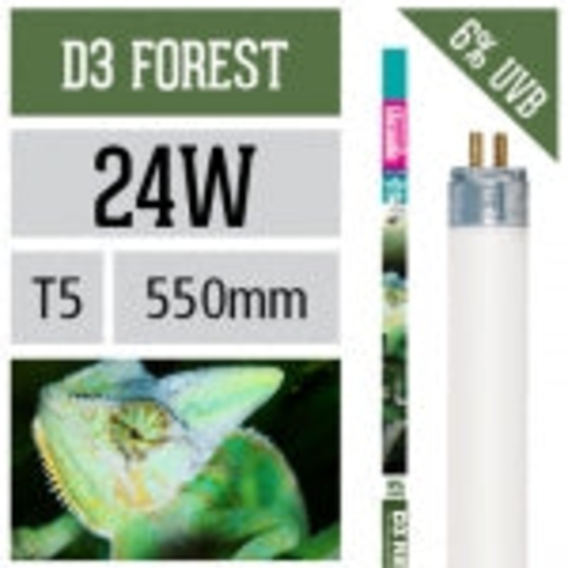 Arcadia Forest D3 6% UVB T5 Bulb 22″ T5-HO Bulb / 24 watt