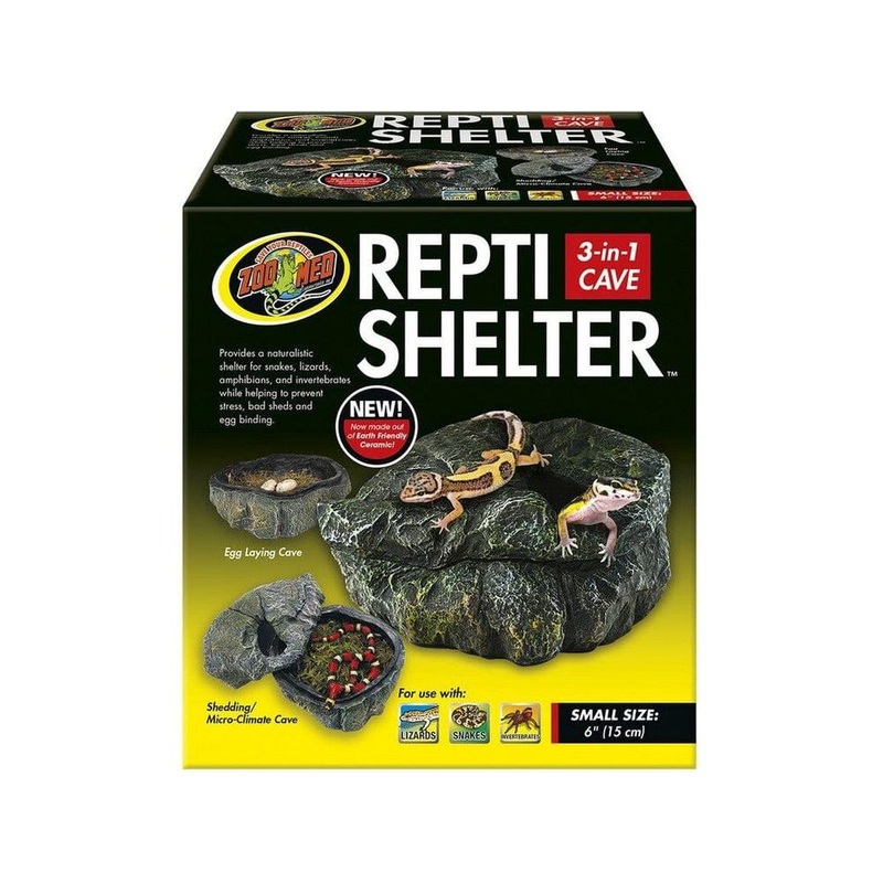 Zoo Med Repti Shelter 3-in-1 Cave Small