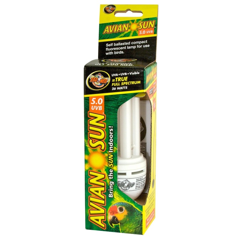 Zoo Med Avian Sun Bird Lamp 5.0