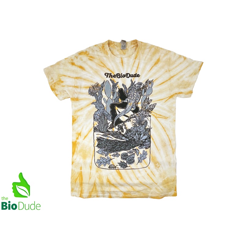 Bio Dude Sahara Tie Dye T-Shirt Small