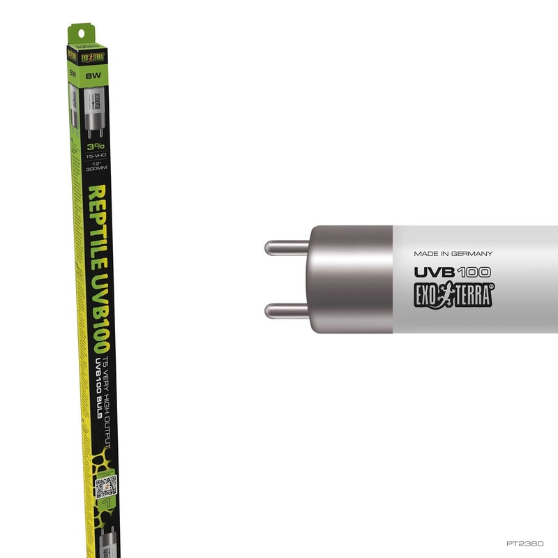 Exo Terra Reptile UVB Very High Output Bulb (Special Order Product) UVB100 12″