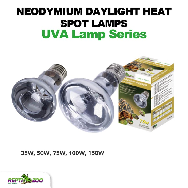 REPTIZOO Neodymium Daylight Heat Spot Lamps 35W #B63035-CA