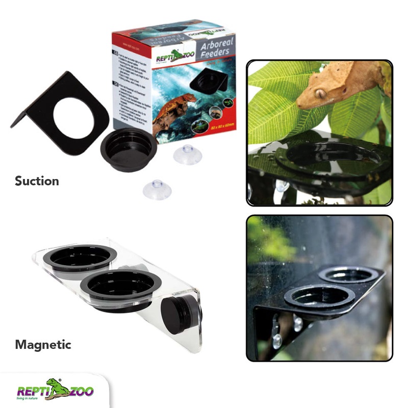 REPTIZOO Arboreal Feeders Aboreal Feeder – Black SX01