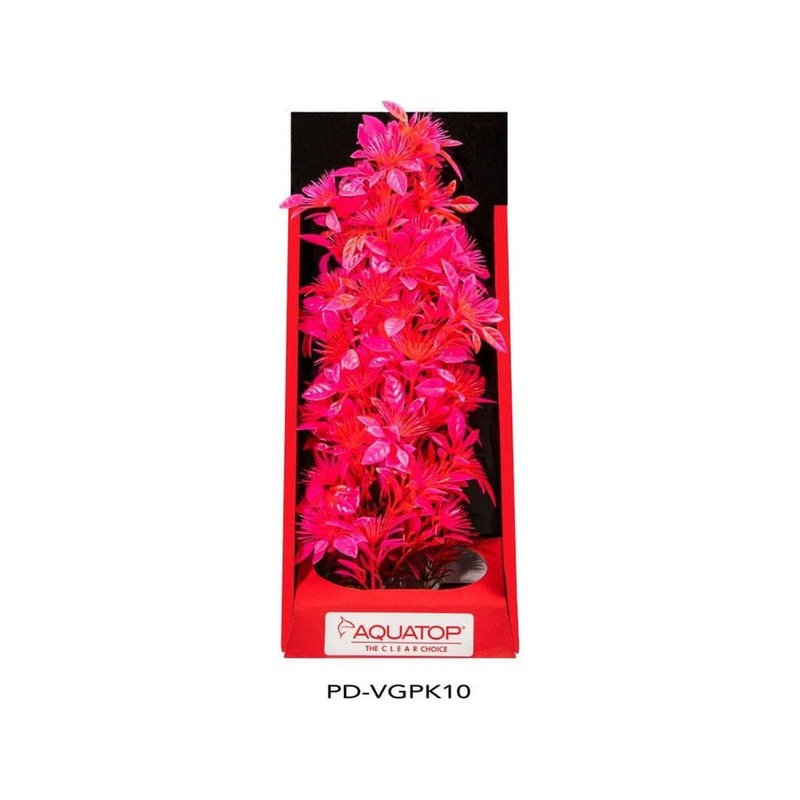 Aquatop Vibrant Garden Plant Pink, 1ea/10 in