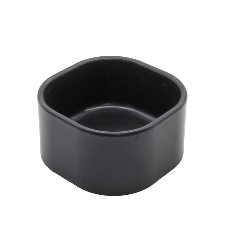 White Python Water Bowl Black Mini