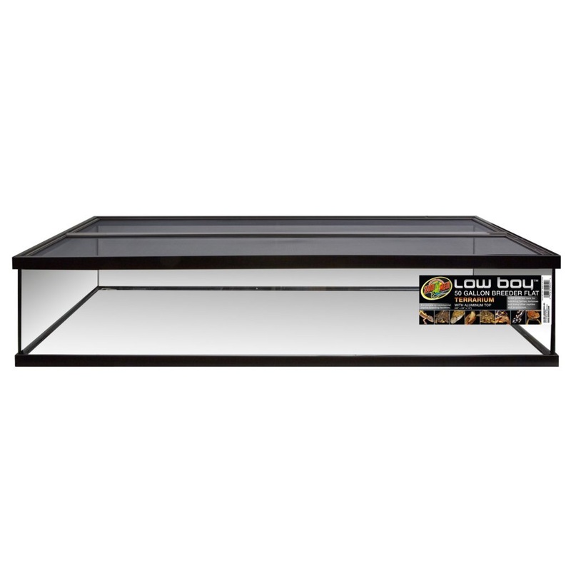 Zoo Med Low Boy Breeder Flat Terrarium