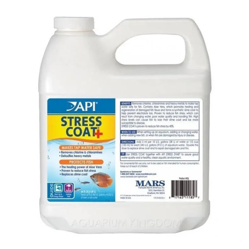 API Stress Coat+ 1.89L Tap Water Conditioner