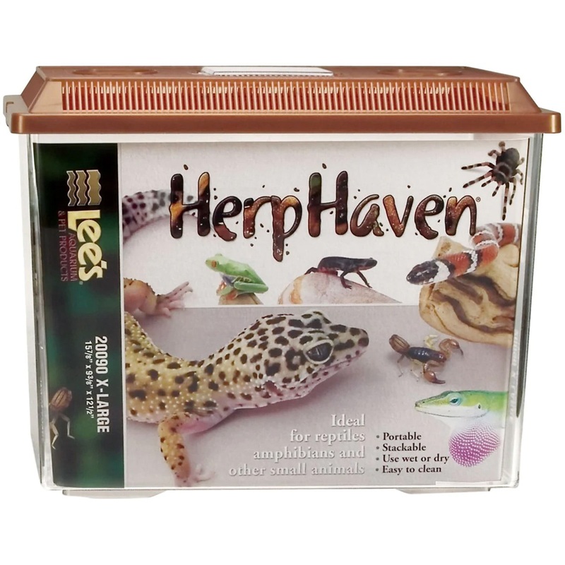 Lee’s Herp Haven Kritter Keeper Mini 7″L x 4 3/8″W x 5.5″H