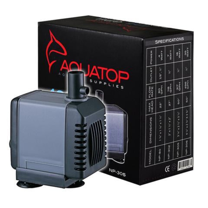 Aquatop MaxFlow Submersible Pump 317 GPH