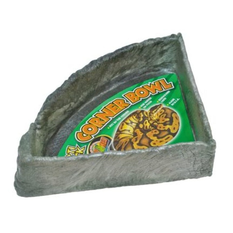 Zoo Med Repti Rock Corner Bowl, Extra Large