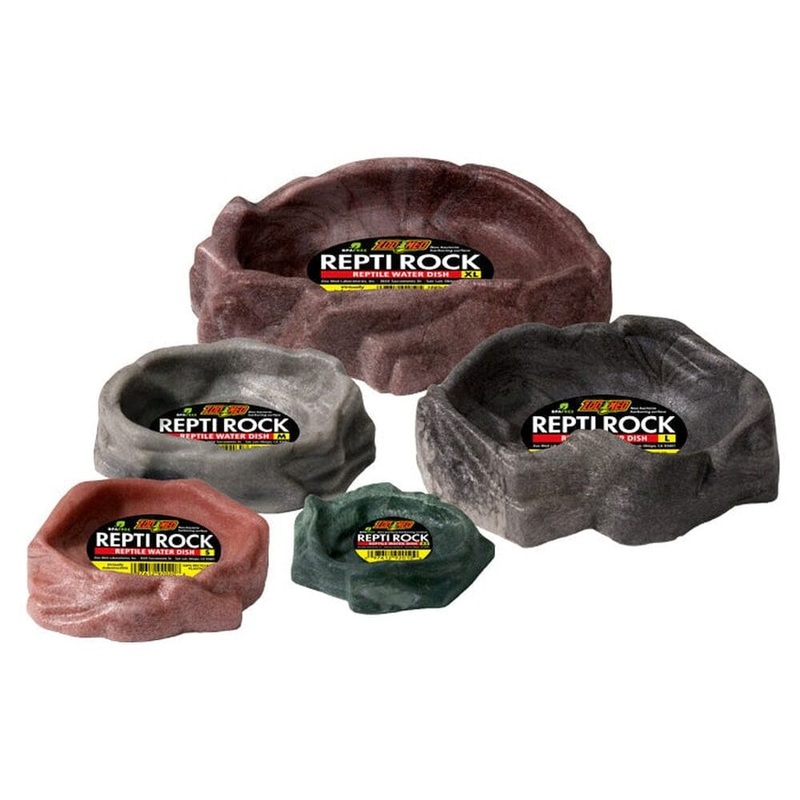 Zoo Med Repti Rock Reptile Water Dish, Large